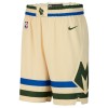 Hombre Milwaukee Bucks Pantalones 2025-26 Nike City Edition Swingman